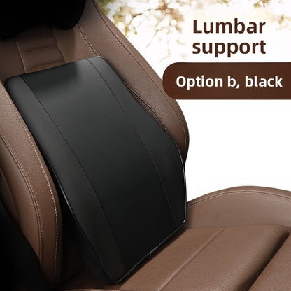 Memory Foam Car Headrest and Lumbar Pillow Set