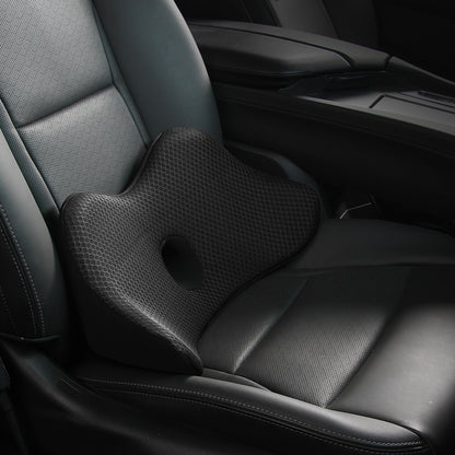 Memory Foam Car Lumbar Support Cushion