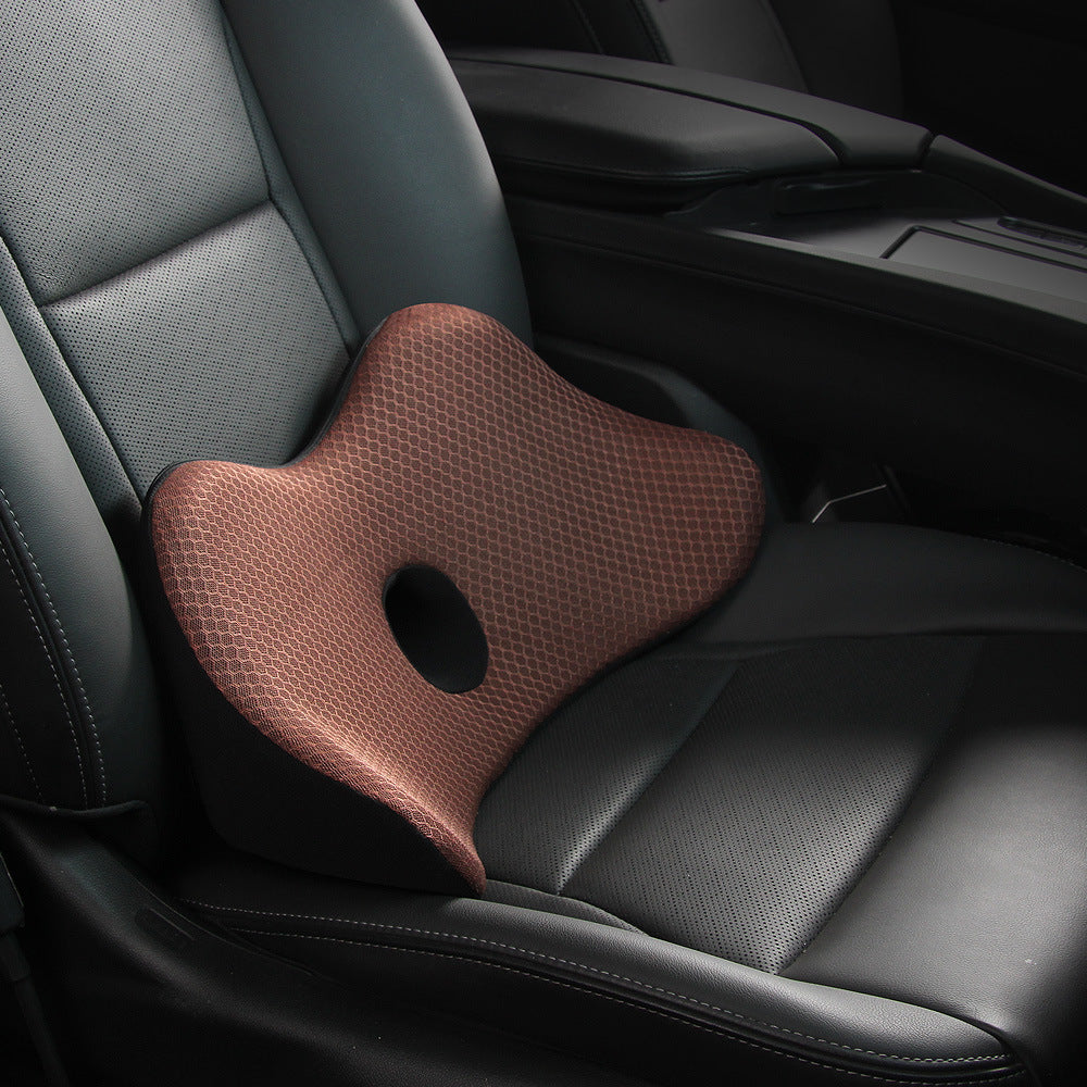 Memory Foam Car Lumbar Support Cushion