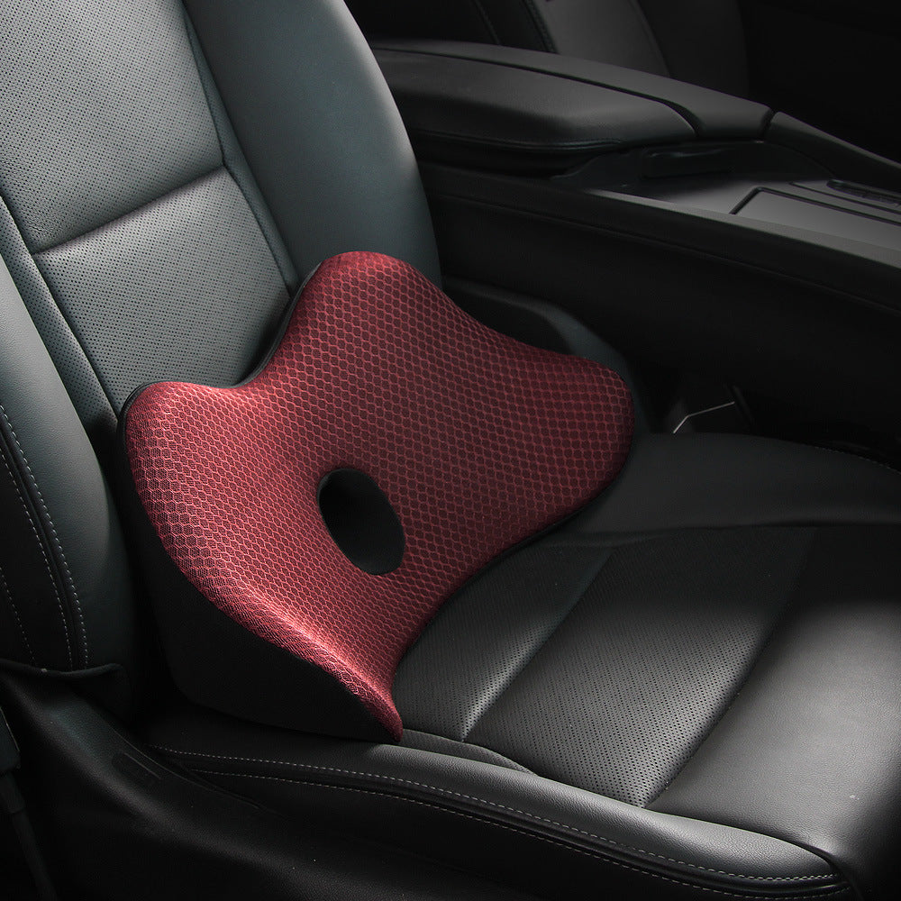 Memory Foam Car Lumbar Support Cushion