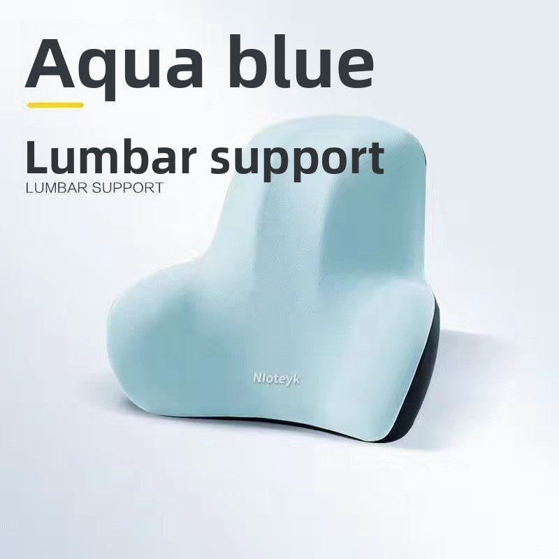 Memory Foam Car Neck Pillow and Lumbar Support