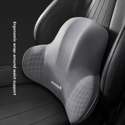 Memory Foam Car Neck Pillow and Lumbar Support