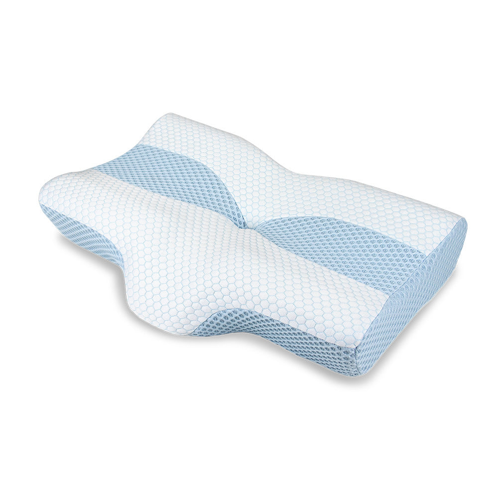 Memory foam cervical pillow