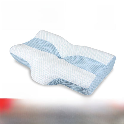 Memory foam cervical pillow