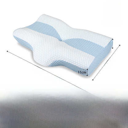 Memory foam cervical pillow