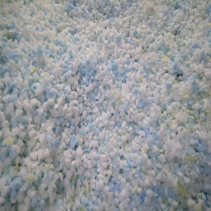 Memory foam granules