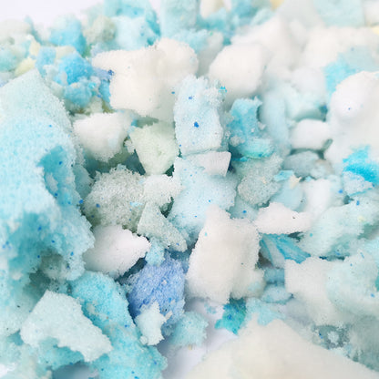 Memory foam granules