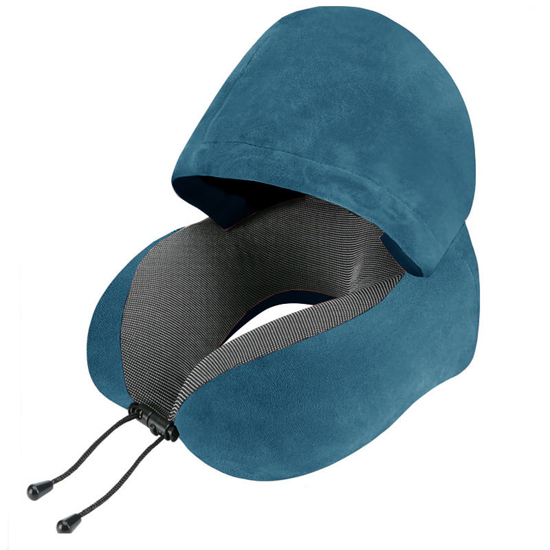 Memory Foam Hooded Travel Pillow