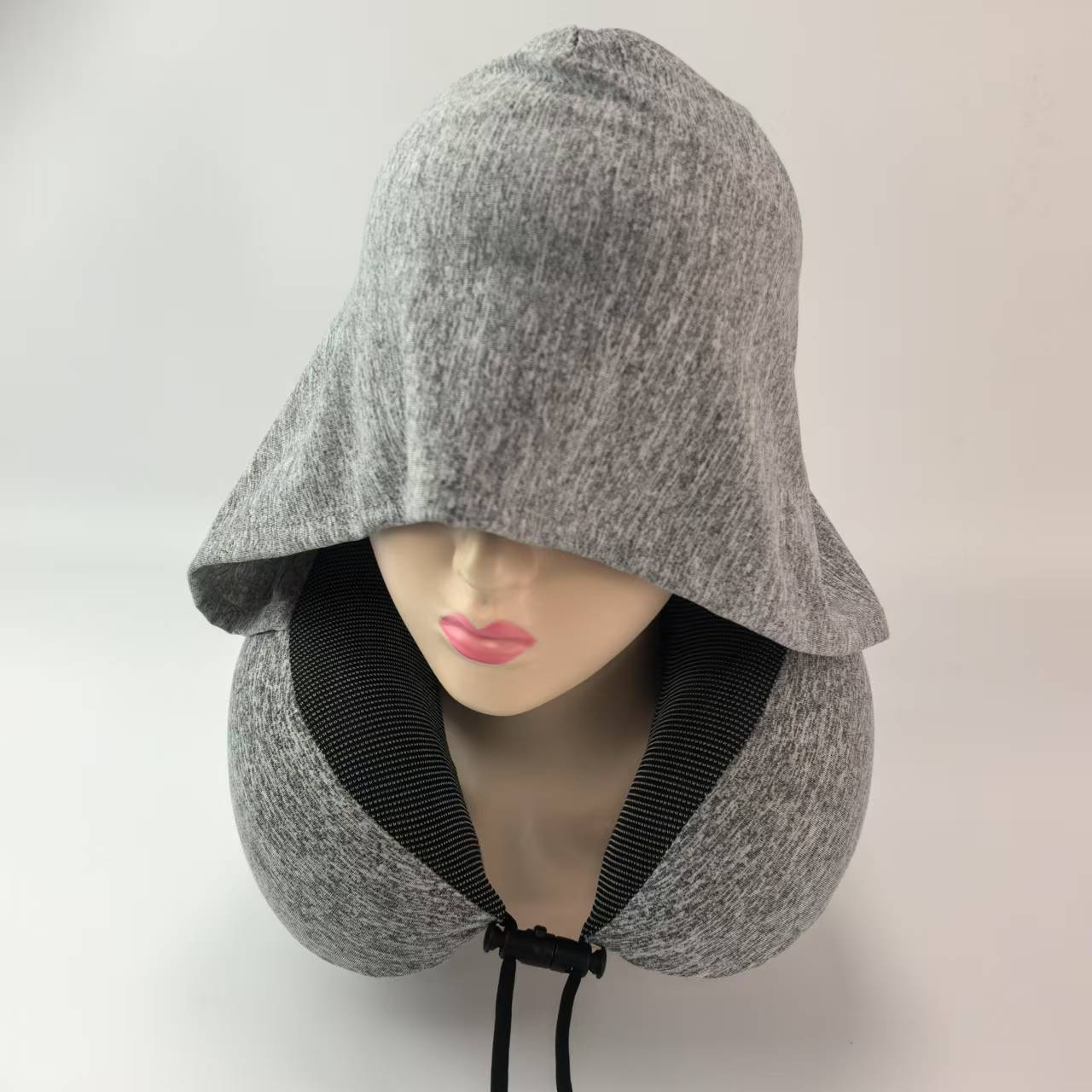 Memory Foam Hooded Travel Pillow