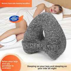 dark gray hole pillow