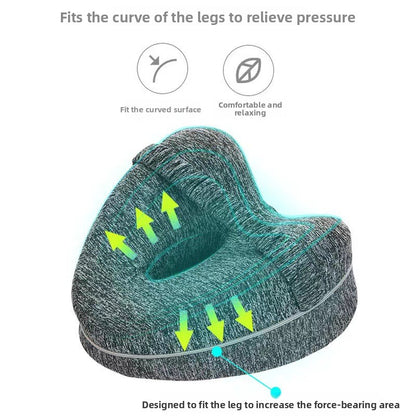 Memory foam leg pillow
