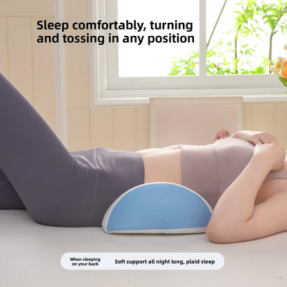 Memory Foam Lumbar Support Pillow for Sleeping