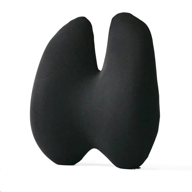 Memory Foam Lumbar Support Pillow with Removable Cover