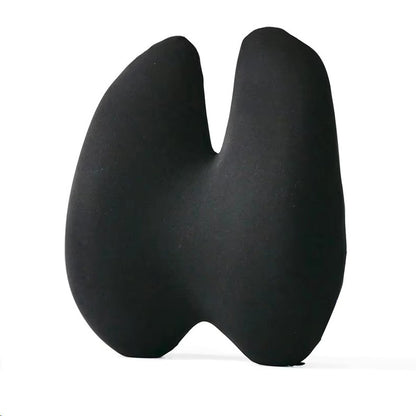Memory Foam Lumbar Support Pillow with Removable Cover