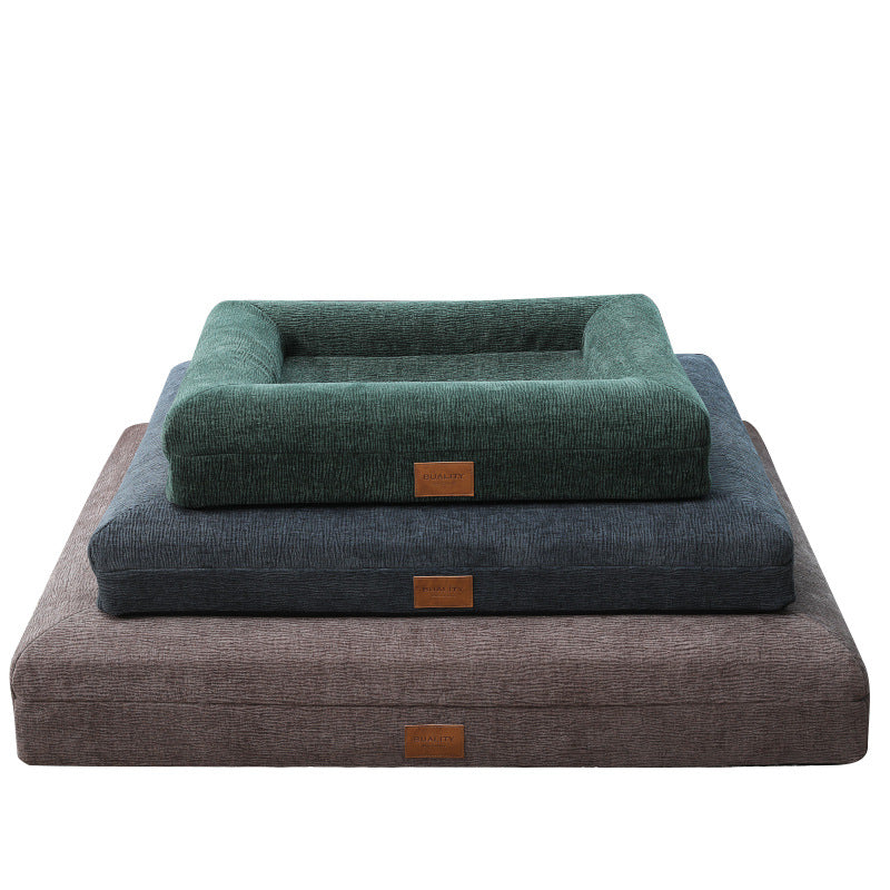 Memory Foam Pet Sofa Bed Removable Washable for Cats Dogs