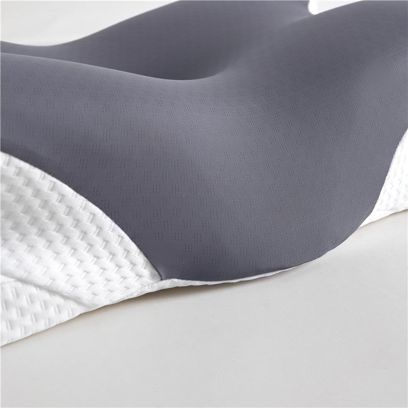 Memory foam pillow with breathability