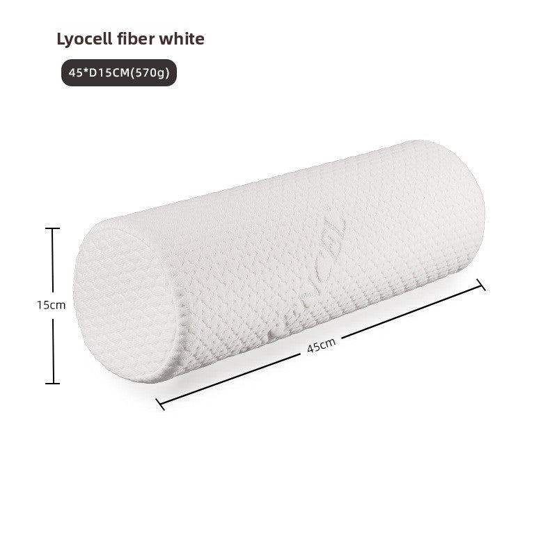Memory Foam Round Pillow Core, Neck Support Pillow, Sleeping-Specific Bed Pillow, Lumbar Support Pillow, Cervical Traction Pillow