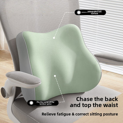 Memory Foam Seat Cushion with Lumbar Support