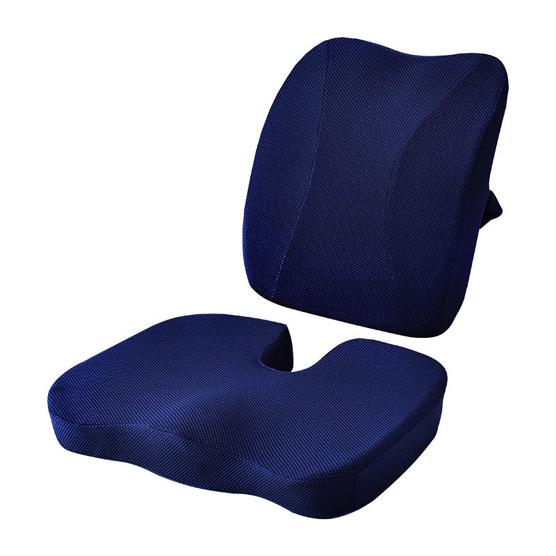 Memory Foam Seat Cushion with Lumbar Support