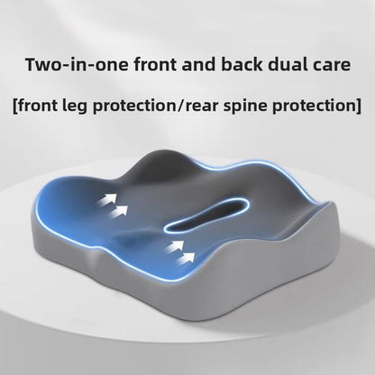 Memory Foam Seat Cushion with Lumbar Support