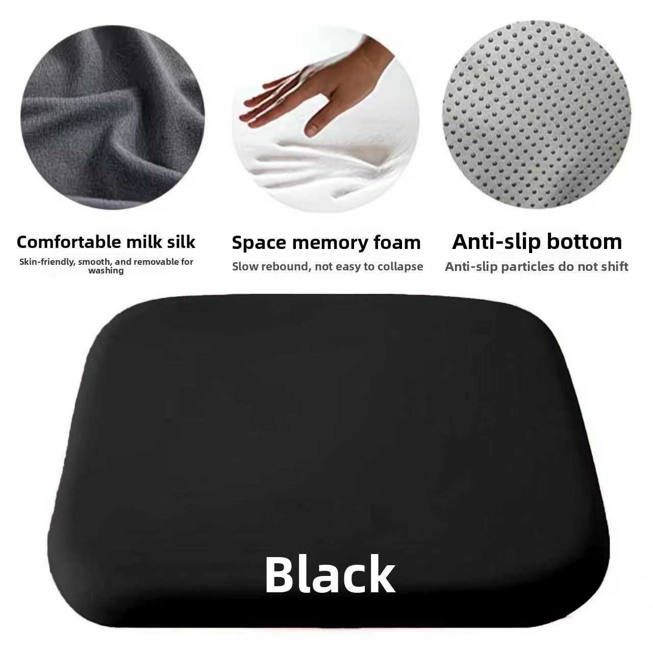 Memory Foam Seat Cushion with Non-Slip Bottom
