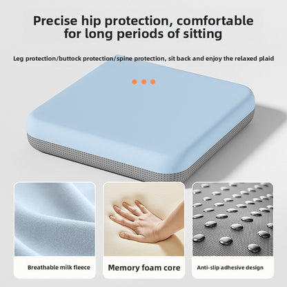 Memory Foam Seat Cushion with Non-Slip Bottom