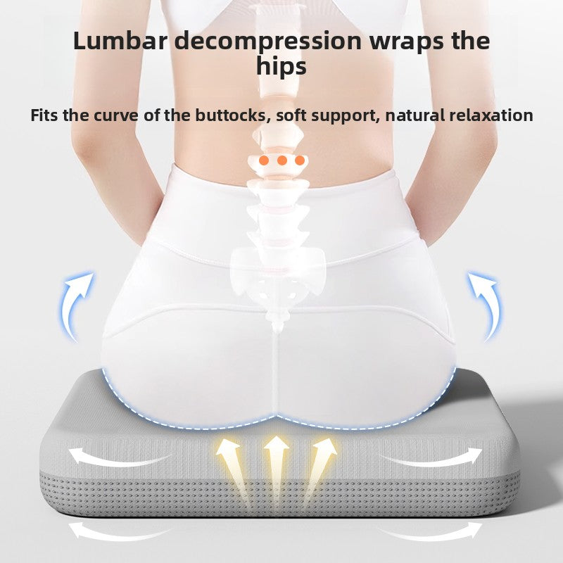 Memory Foam Seat Cushion with Non-Slip Bottom