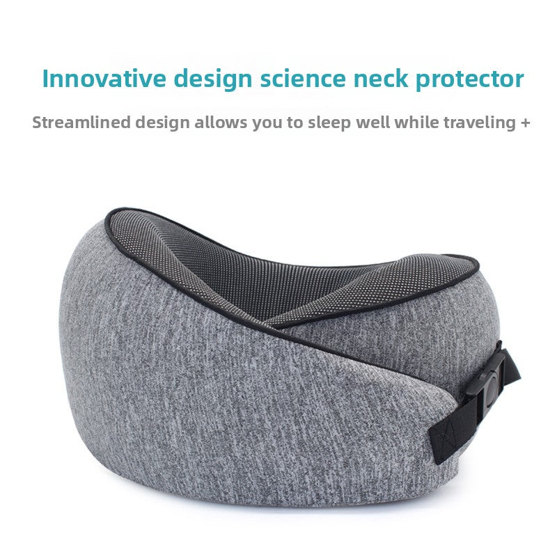 Memory Foam U-Shaped Neck Pillow for Travel
