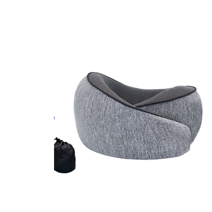 Memory Foam U-Shaped Neck Pillow for Travel