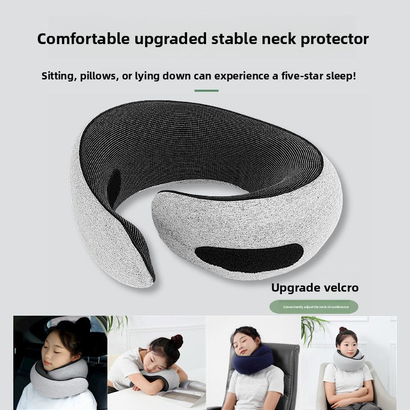 Memory foam U-shaped pillow, neck guard pillow, snail pillow