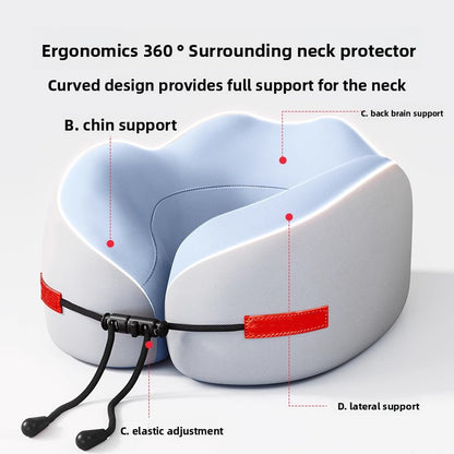 Memory Foam U-Shaped Travel Neck Pillow
