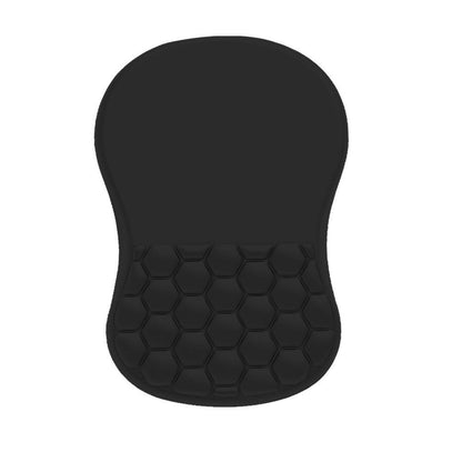 Memory Foam Wrist Support Mouse Pad with PU Base