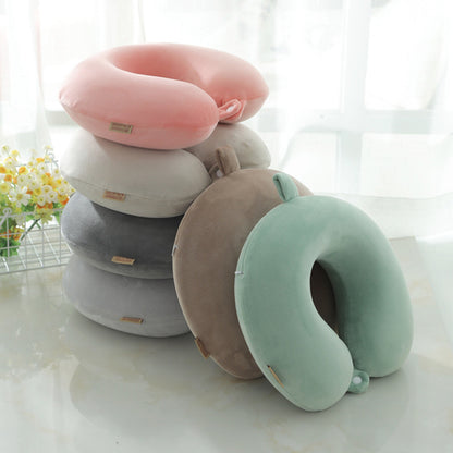 Memory U-shaped pillow