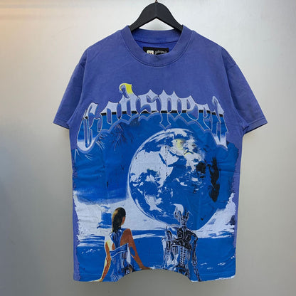 Men and women couple's oversized loose short-sleeved clothing