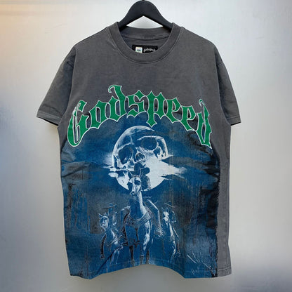 Men and women couple's oversized loose short-sleeved clothing
