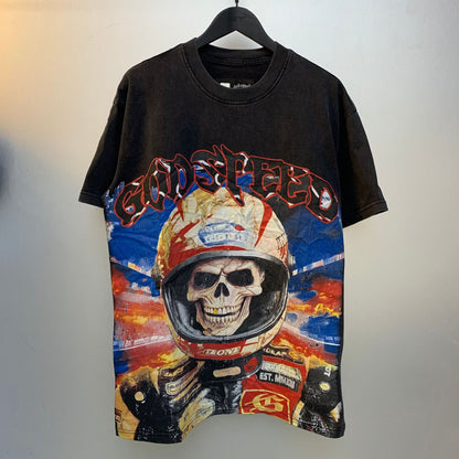 Men and women couple's oversized loose short-sleeved clothing