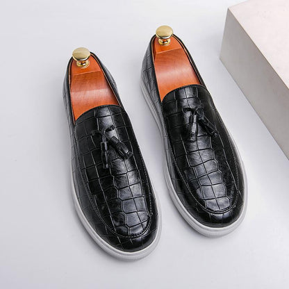 Men Business Casual Leather Shoes