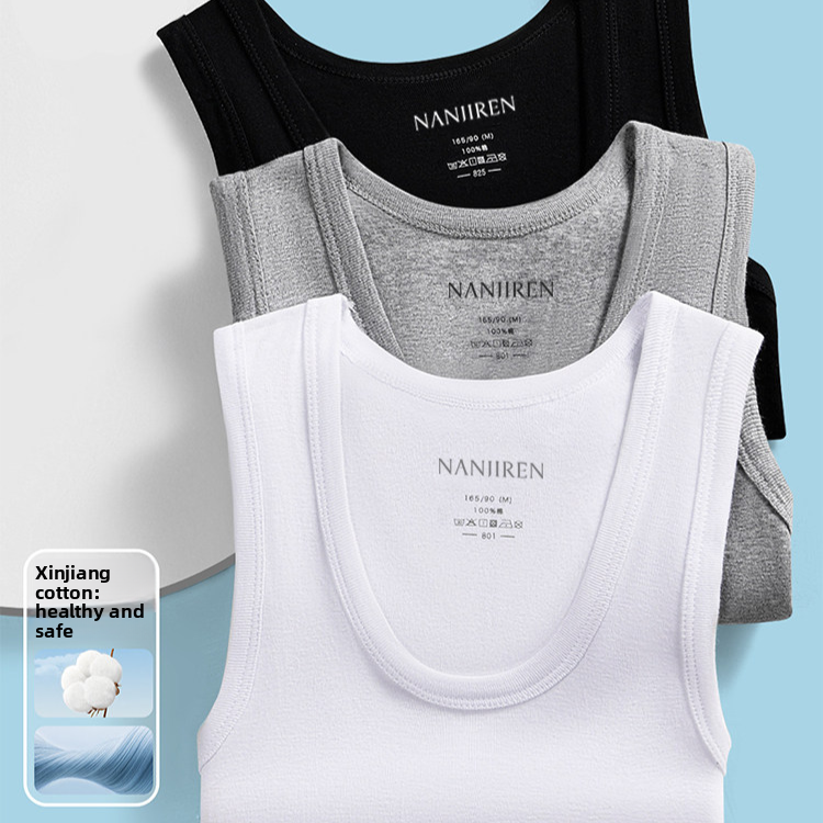 Men Cotton Sleeveless Undershirt