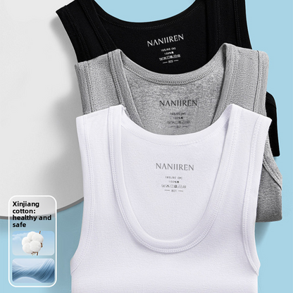Men Cotton Sleeveless Undershirt