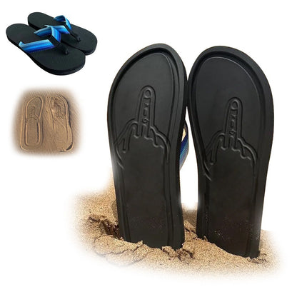 Men EVA Thick Sole Beach Flip Flops