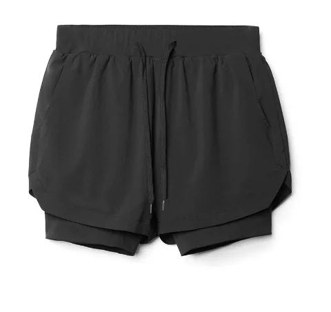 Men's 2-in-1 Running Sports Shorts