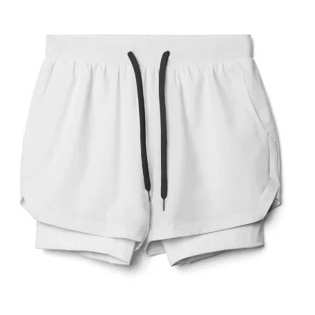 Men's 2-in-1 Running Sports Shorts