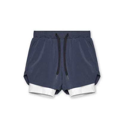 Men's 2-in-1 Running Sports Shorts