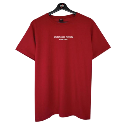 Men's 3D Digital Print Fitness T-shirt.