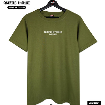 Men's 3D Digital Print Fitness T-shirt.