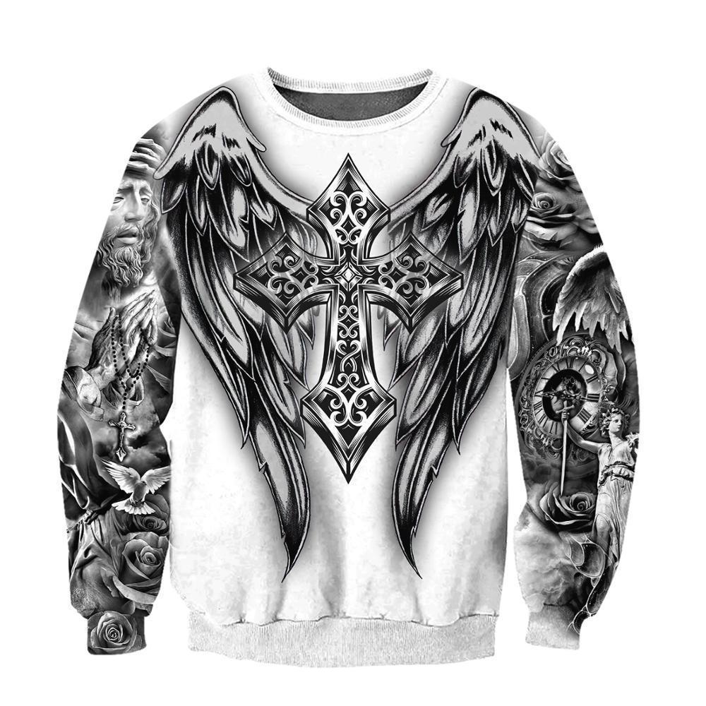 Men's 3D Printed Casual Sweatshirt