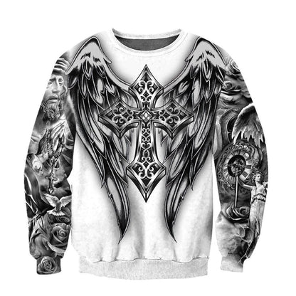 Men's 3D Printed Casual Sweatshirt