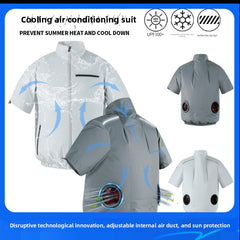 Gray Short Sleeve 12V Full Kit