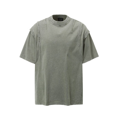Men's American Retro Heavyweight Cotton T-shirt