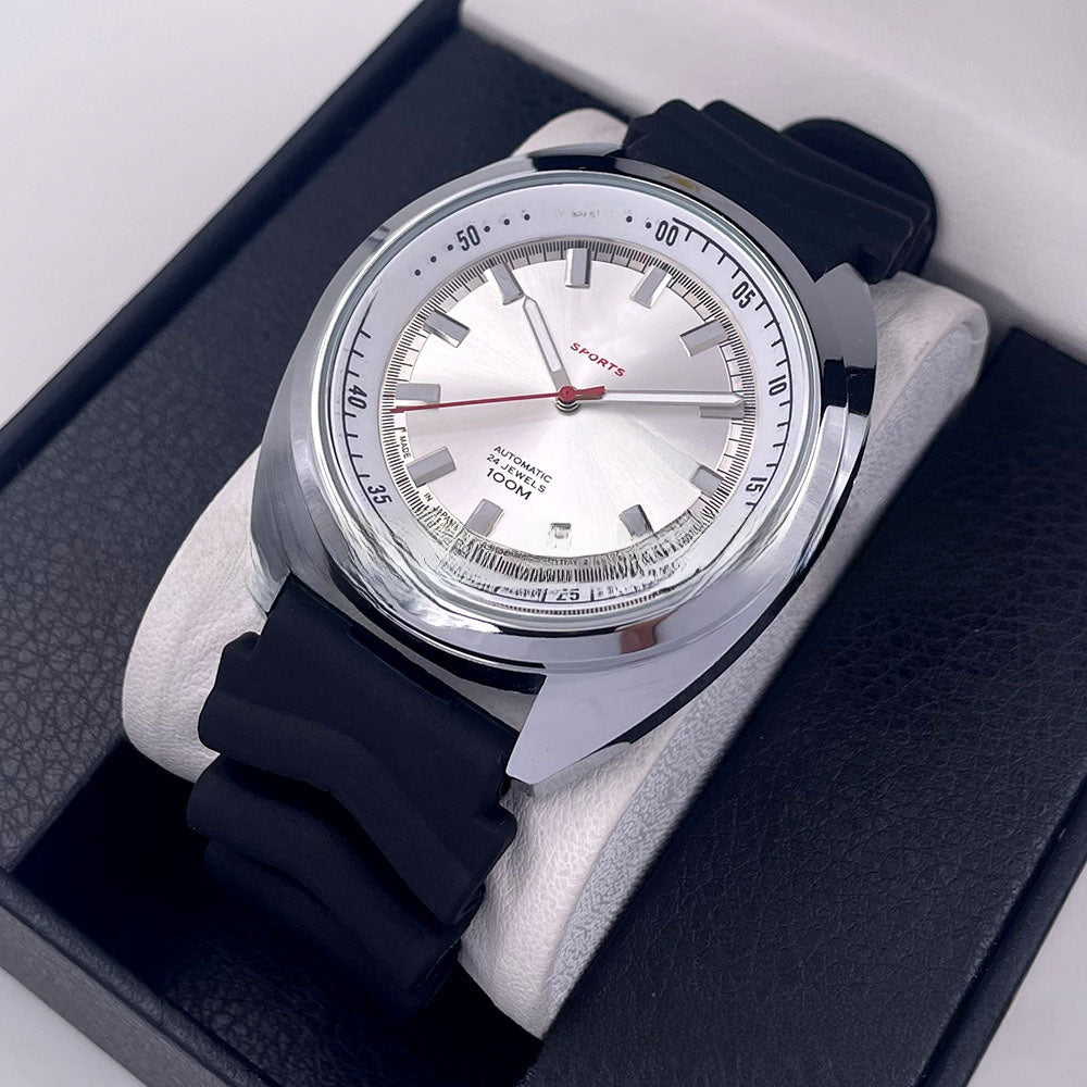 Men's Analog Quartz Watch with Calendar
